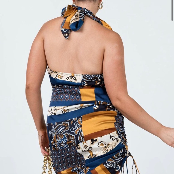 Princess Polly Printed Cutout Dress - Picture 3 of 5